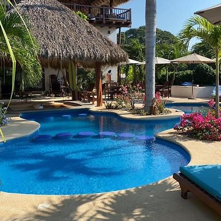 Hotel Bajito Bay Troncones Bagian luar foto