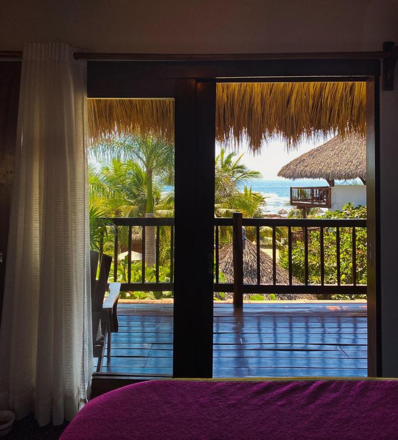 Hotel Bajito Bay Troncones Bagian luar foto