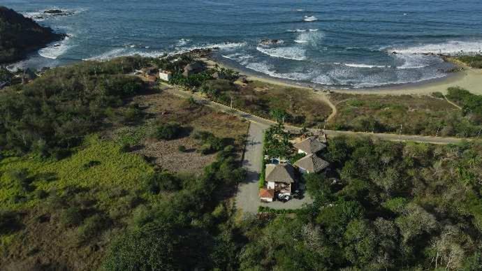 Hotel Bajito Bay Troncones Bagian luar foto
