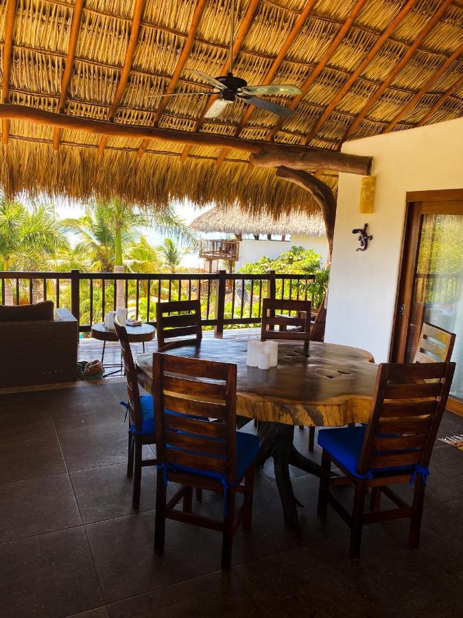 Hotel Bajito Bay Troncones Bagian luar foto