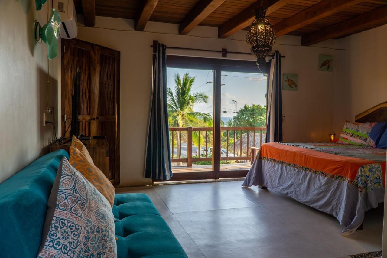 Hotel Bajito Bay Troncones Bagian luar foto