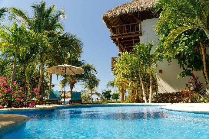 Hotel Bajito Bay Troncones Bagian luar foto