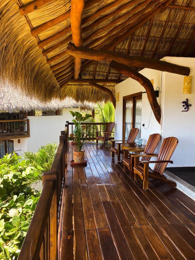 Hotel Bajito Bay Troncones Bagian luar foto